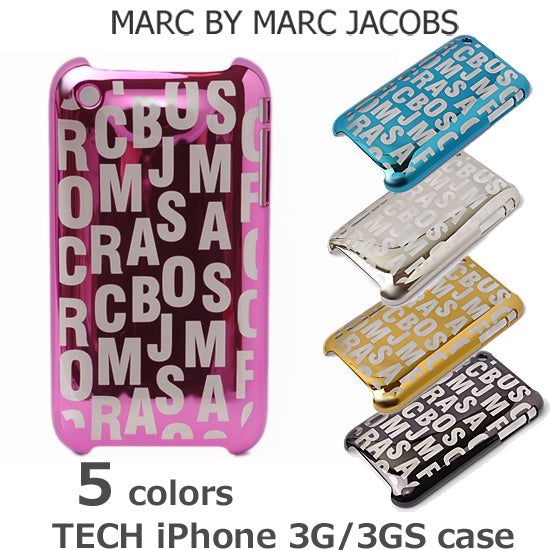 Marc Jacobs iPhone 3G/3GS Case Metallic Logo