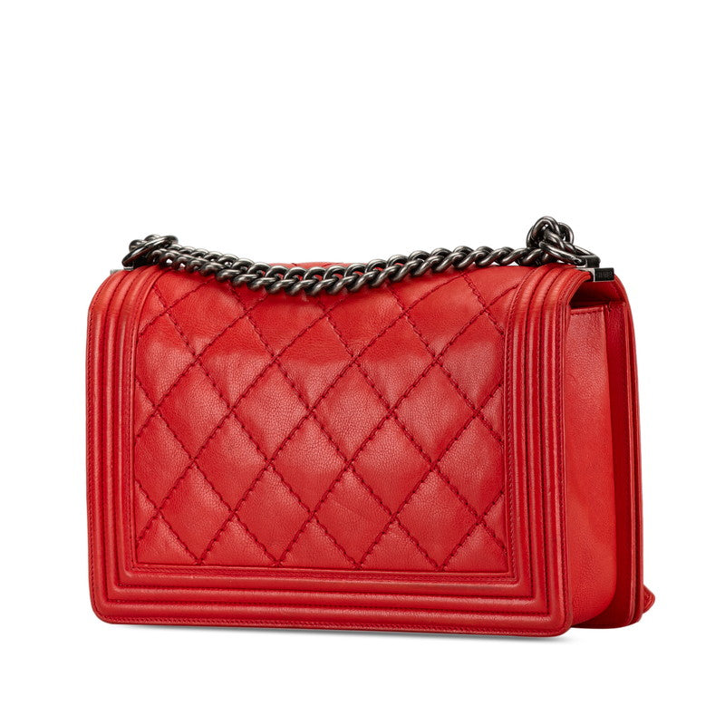 Chanel Boy Wild Stitch Chain Shoulder Bag