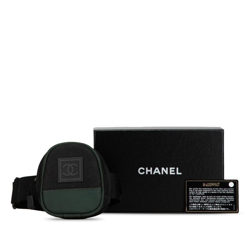 Chanel Canvas Sports Line Coco Mark Arm Pouch