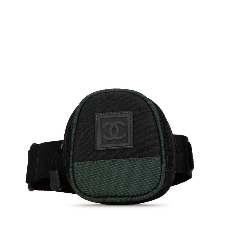 Chanel Canvas Sports Line Coco Mark Arm Pouch