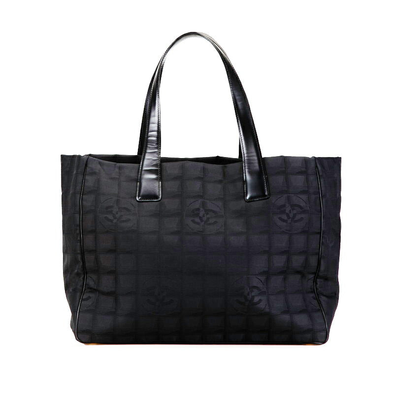 Chanel Nylon Leather Coco Mark Tote Bag A15991