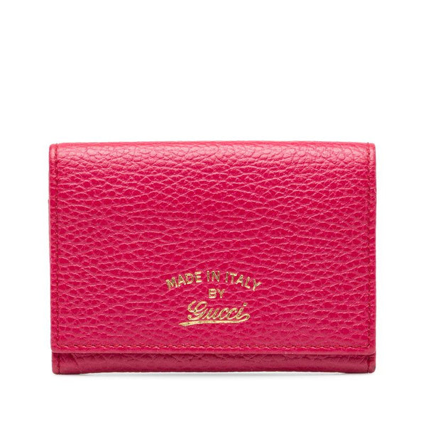 Gucci Swing Leather Card Case