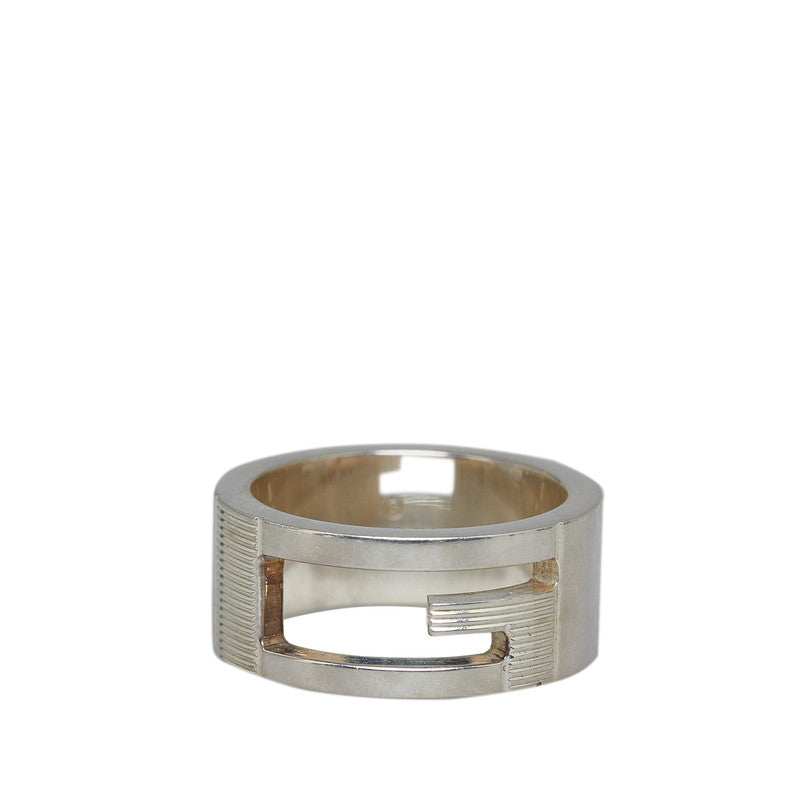 Gucci SV925 Silver Branded G Ring 032660