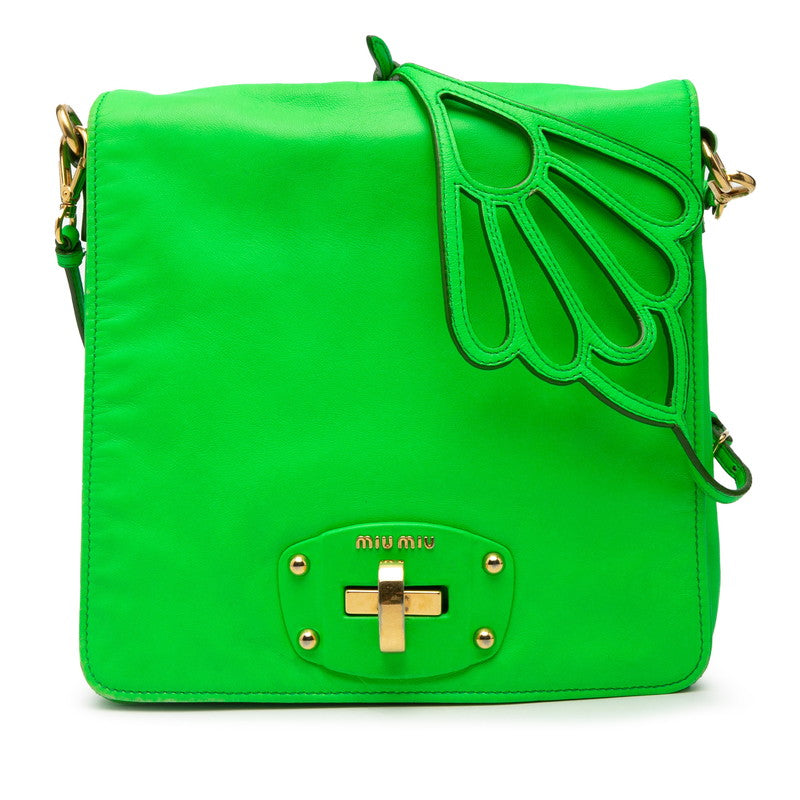 Miu Miu Leather Shoulder Bag