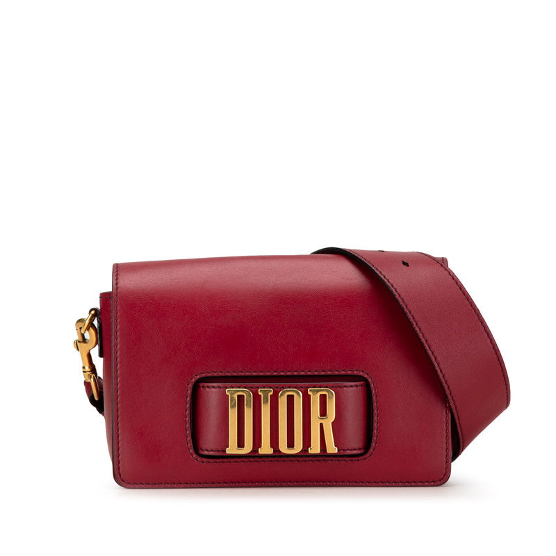 Dior Evolution Flap Leather Shoulder Bag