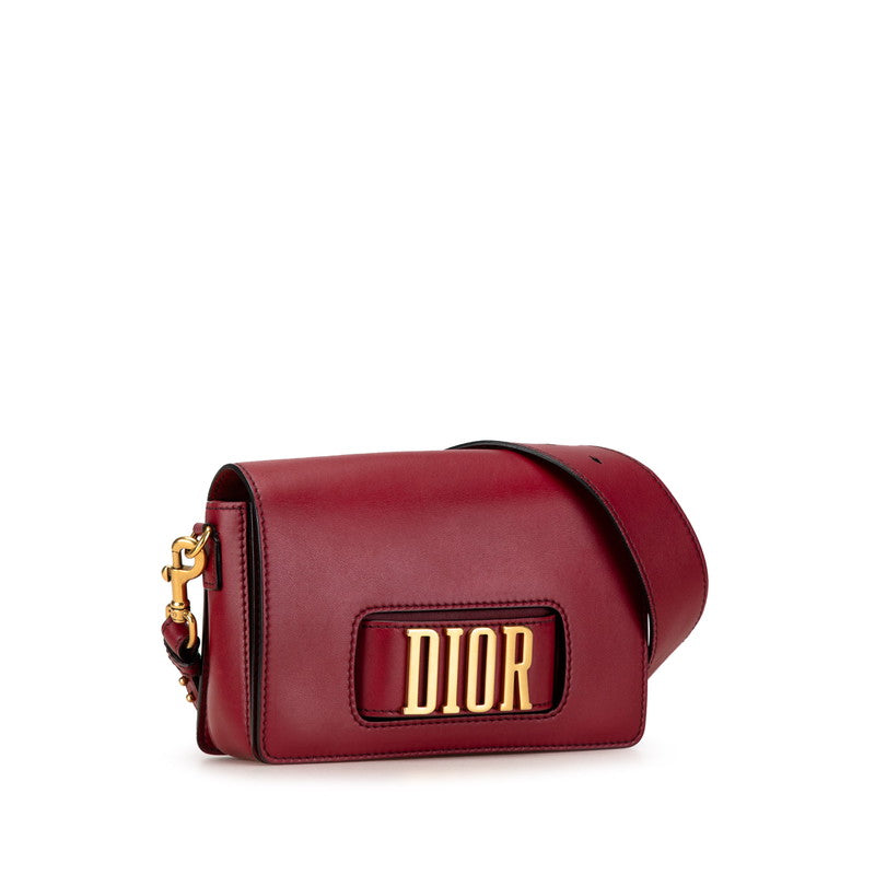 Dior Evolution Flap Leather Shoulder Bag