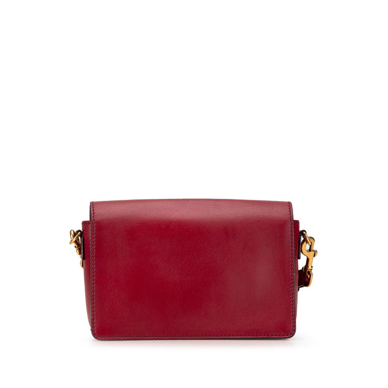 Dior Evolution Flap Leather Shoulder Bag