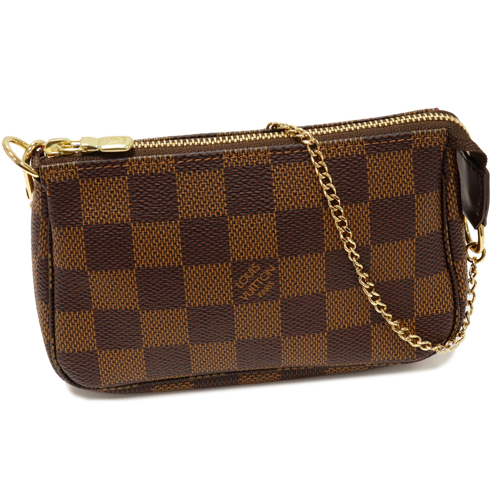 Louis Vuitton Damier Mini Pochette Accessoires Clutch N58009 in Pristine Condition