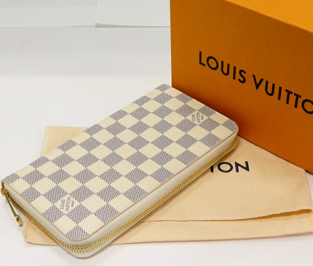 LOUIS VUITTON Louis Vuitton N60012 Damier Azur Zippy Organizer