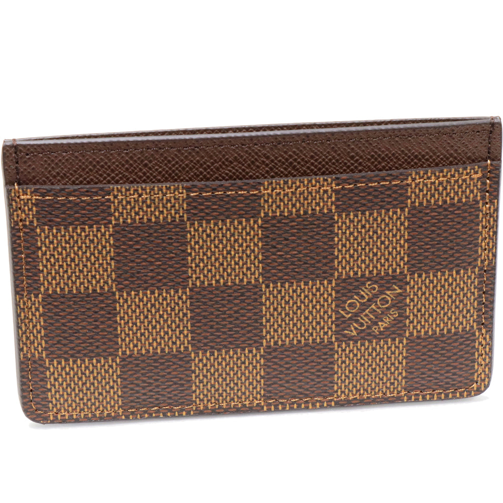 Louis Vuitton Damier Canvas Card Case N61722 in Pristine Condition