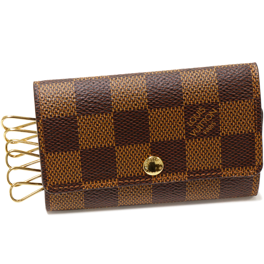 Louis Vuitton Damier Canvas 6 Key Holder N62630