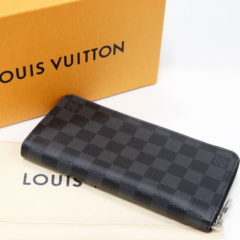 Louis Vuitton Damier Graphite Zippy Wallet N63095