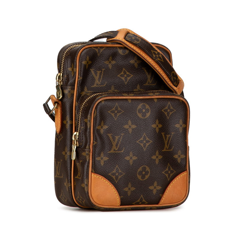 Louis Vuitton Monogram Amazon Shoulder Bag M45236 Brown PVC Leather in Very Good Condition