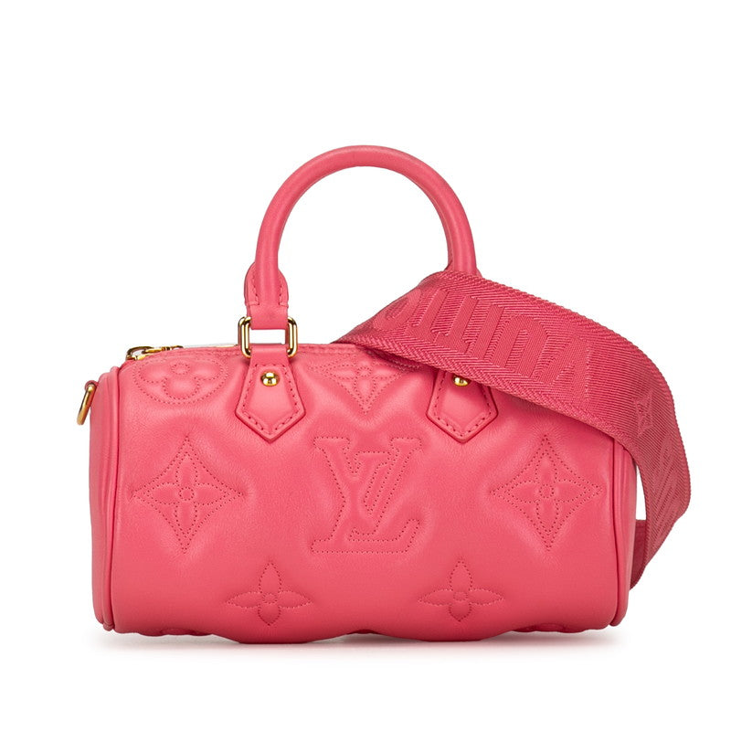 Louis Vuitton Monogram Papillon BB Handbag Chain Shoulder Bag 2WAY M59826 Pink Calf Leather in Very Good Condition