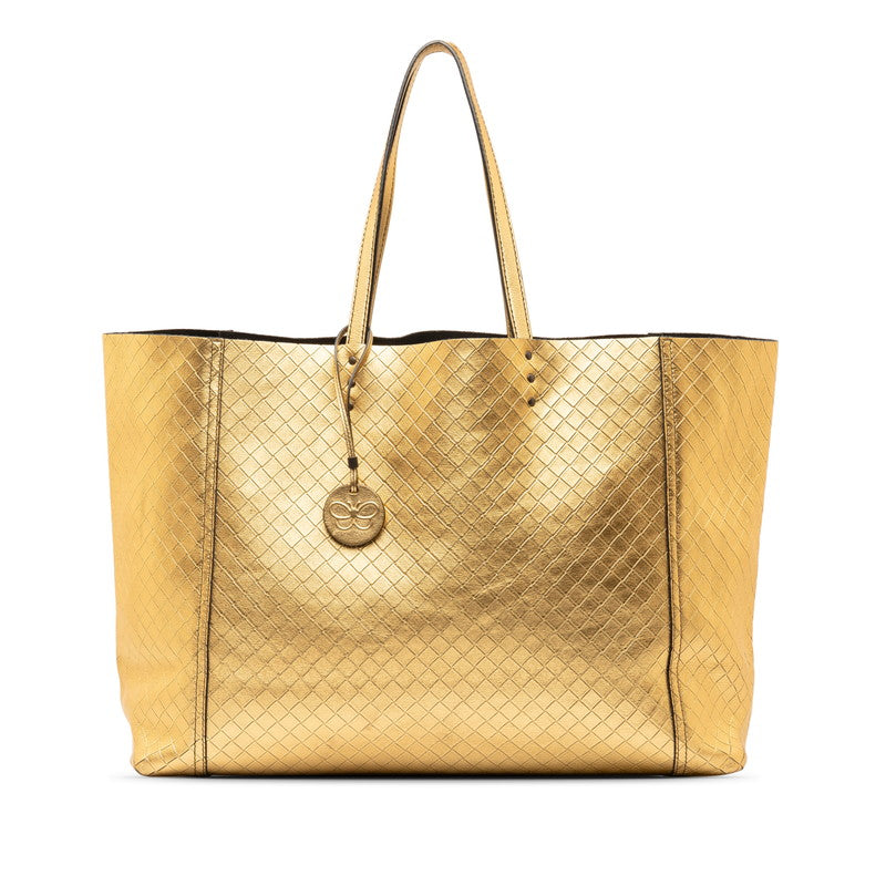 Bottega Veneta Intrecciato Leather Tote Bag in Great Condition