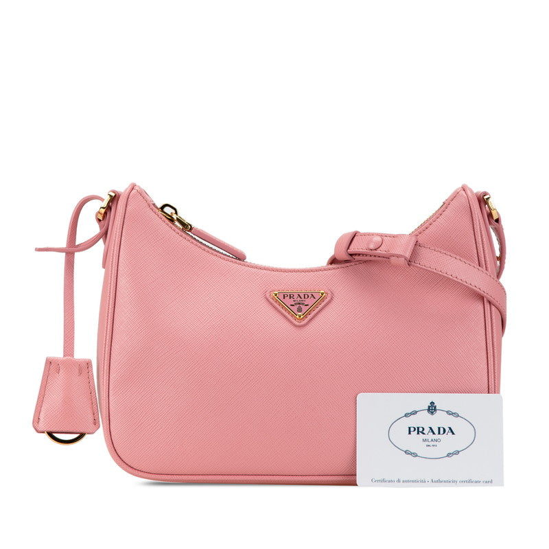 Prada Saffiano Leather Shoulder Bag