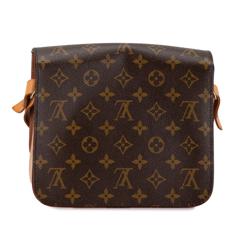 Louis Vuitton Monogram Cartouchiere 22 Shoulder Bag M51253