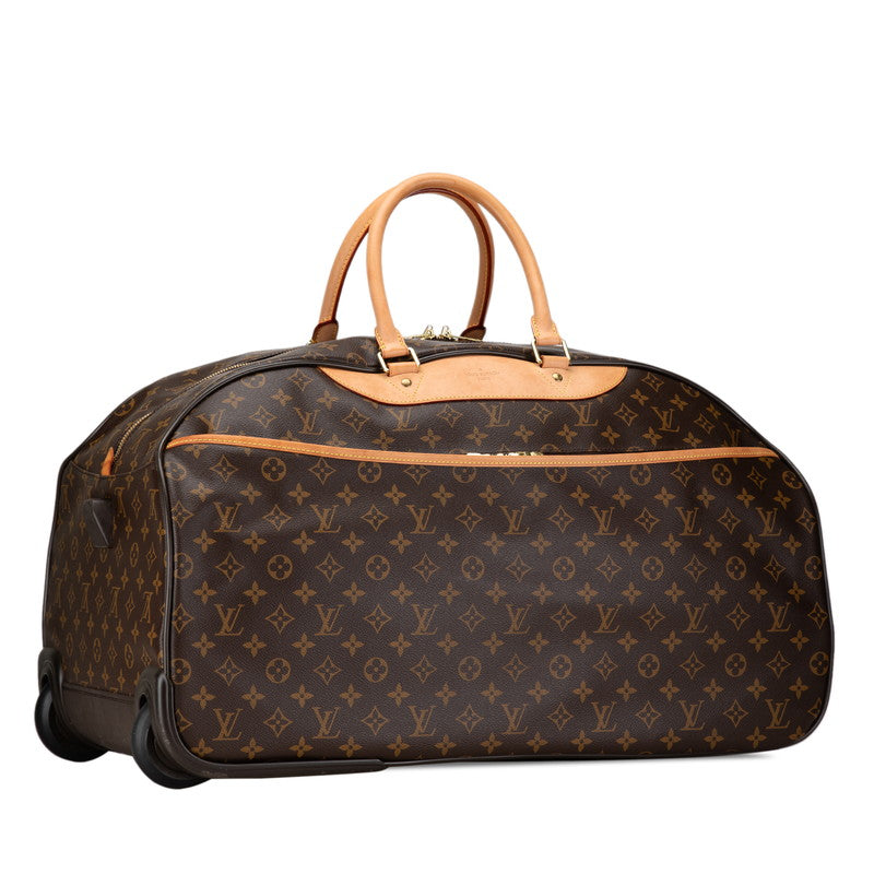 Louis Vuitton Monogram Eole 60 Boston Travel Bag M23202 Brown PVC Leather in Very Good Condition