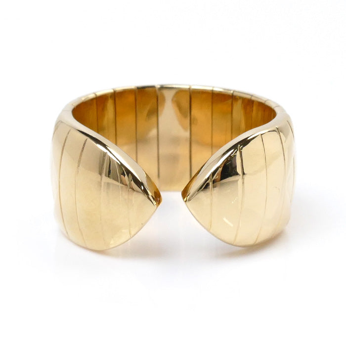 Chaumet K18YG Yellow Gold Plume Ring