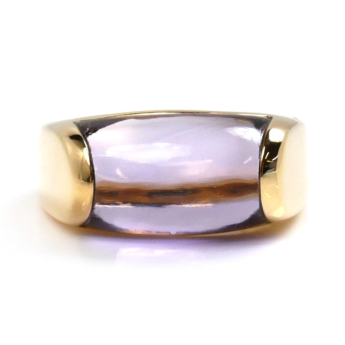 Bvlgari Yellow Gold Amethyst Ring