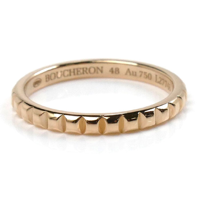 Boucheron K18PG Pink Gold Quatre Ring