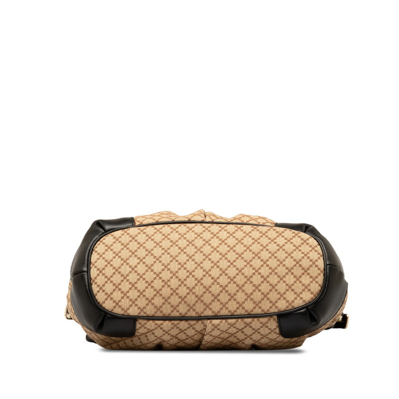 Gucci Diamante Sukey 2WAY Handbag Canvas Leather