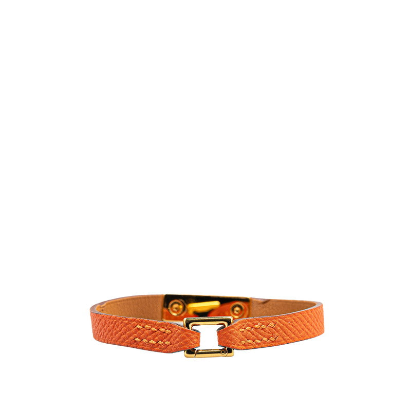 Hermes Mini Rivale Bracelet Orange