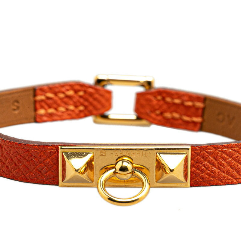 Hermes Mini Rivale Bracelet Orange