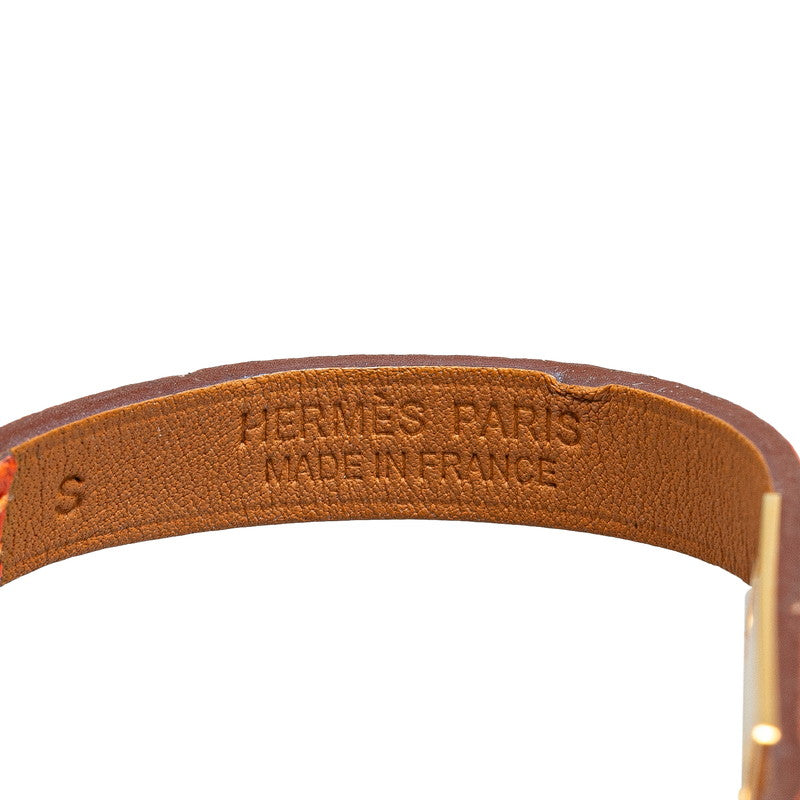 Hermes Mini Rivale Bracelet Orange