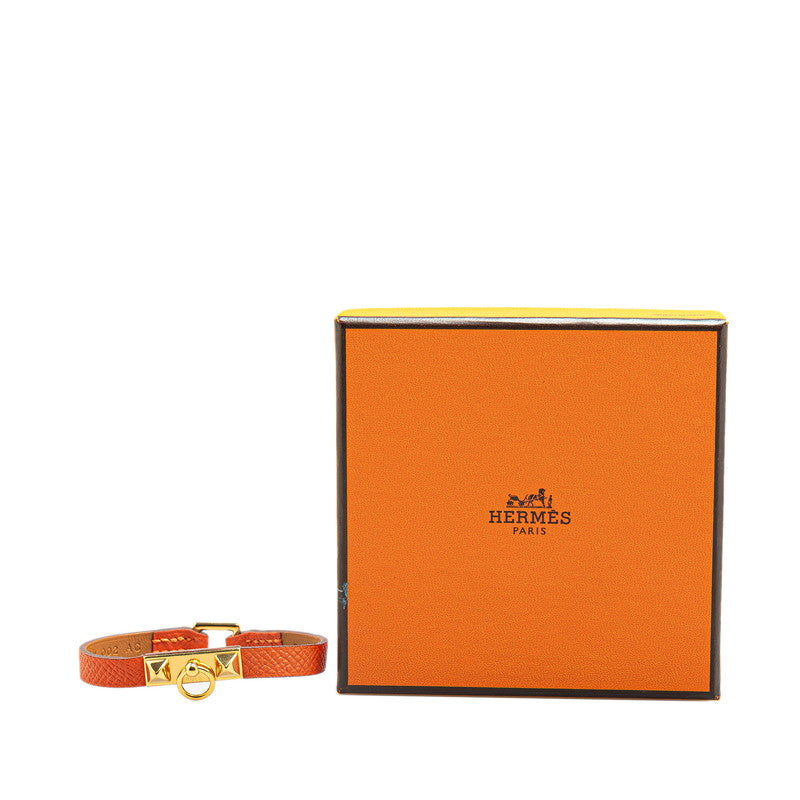 Hermes Mini Rivale Bracelet Orange