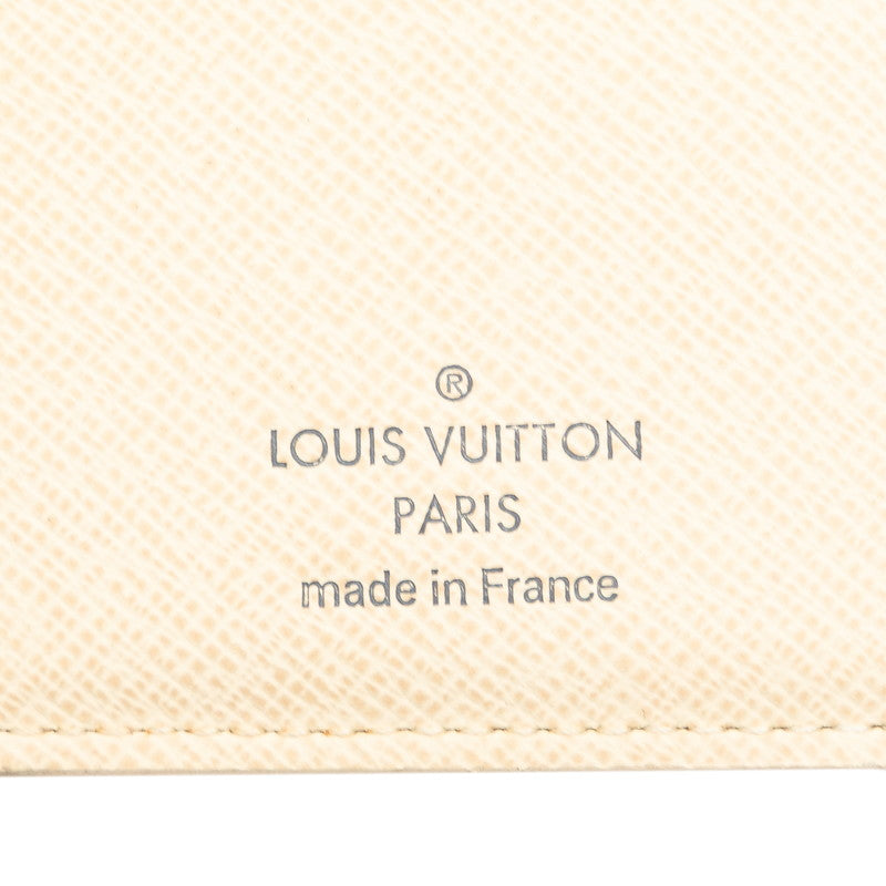 Louis Vuitton Damier Azur Bifold Wallet N61676 in Very Good Condition