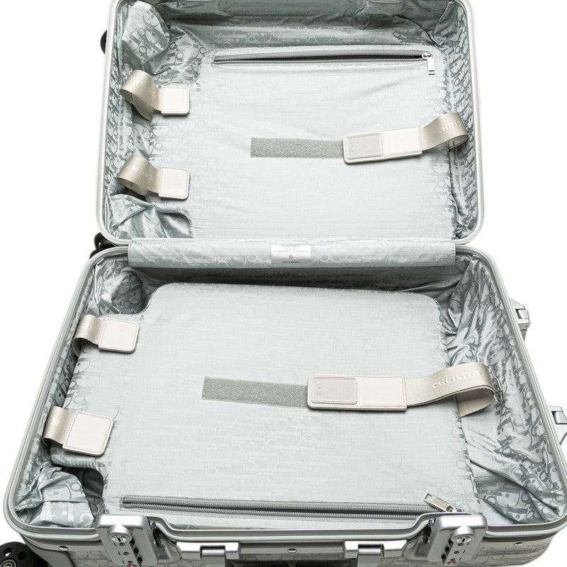 Dior Rimowa Oblique Cabin Bag Silver