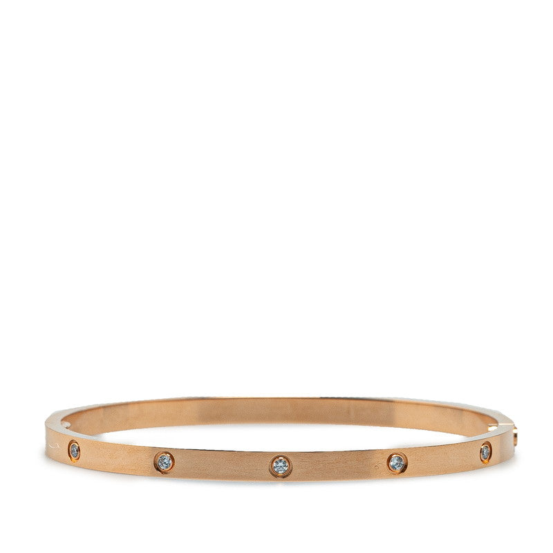 Cartier Love Bracelet Diamond K18PG Pink Gold