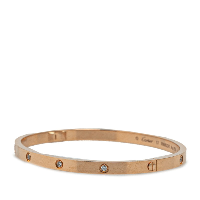 Cartier Love Bracelet Diamond K18PG Pink Gold