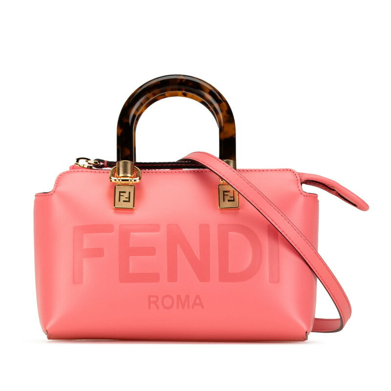 Fendi Mini By The Way Leather Handbag 8BS067