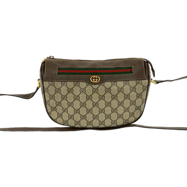 Gucci GG Leather Shoulder Bag