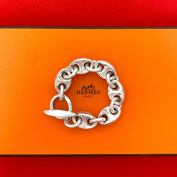Hermes Neptune Silver Bracelet