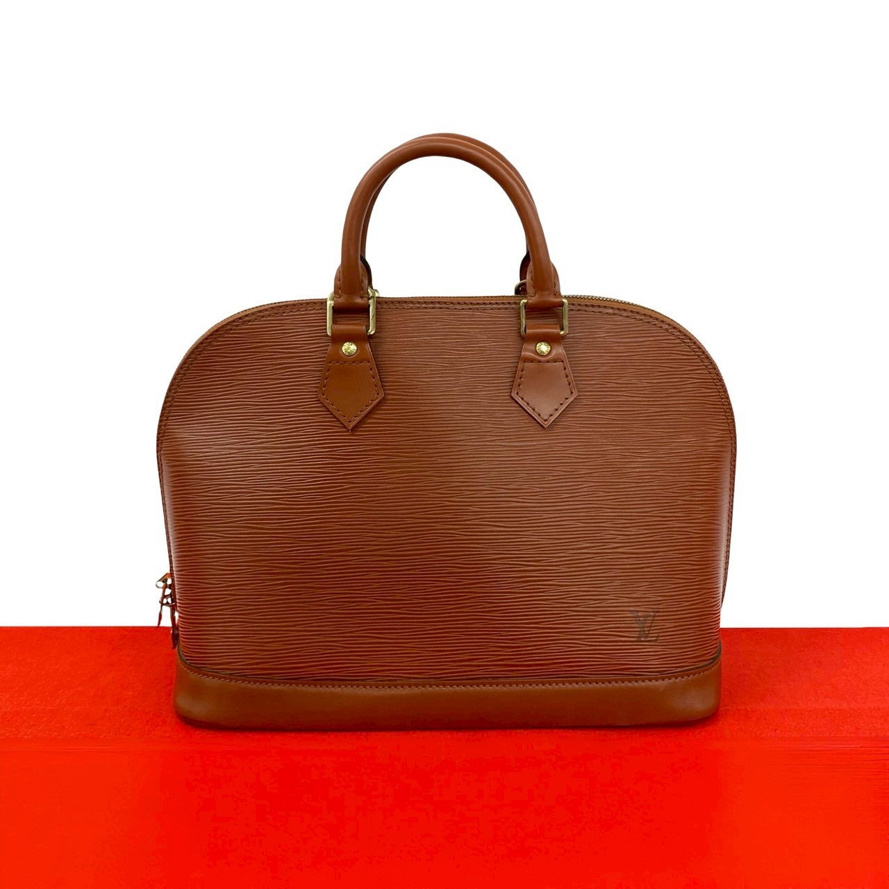 Louis Vuitton Alma Epi Leather Handbag