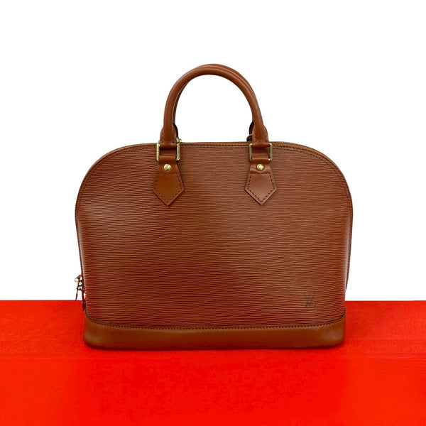 Louis Vuitton Alma Epi Leather Handbag