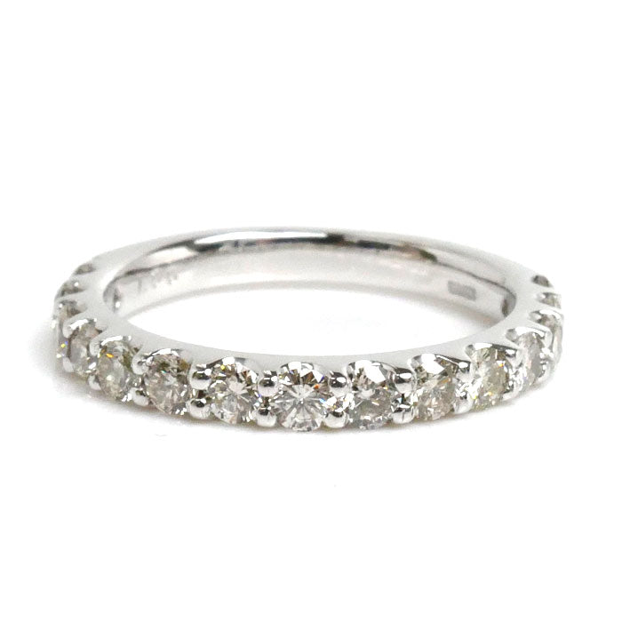 K18WG White Gold Diamond Ring 1.00ct