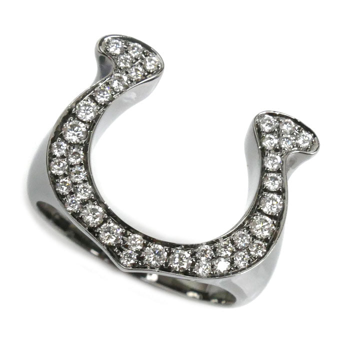 750 Diamond Horseshoe Ring