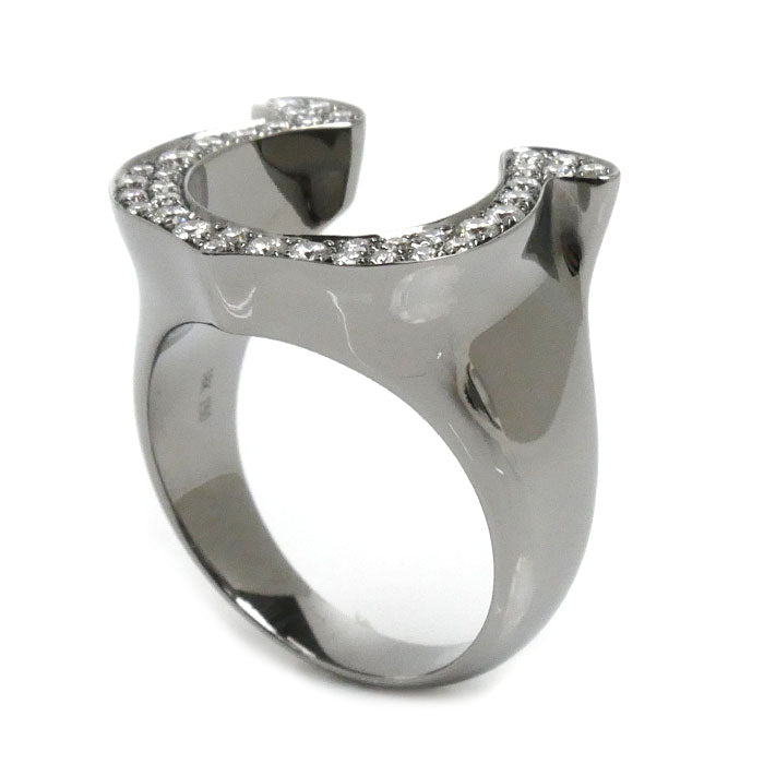 750 Diamond Horseshoe Ring