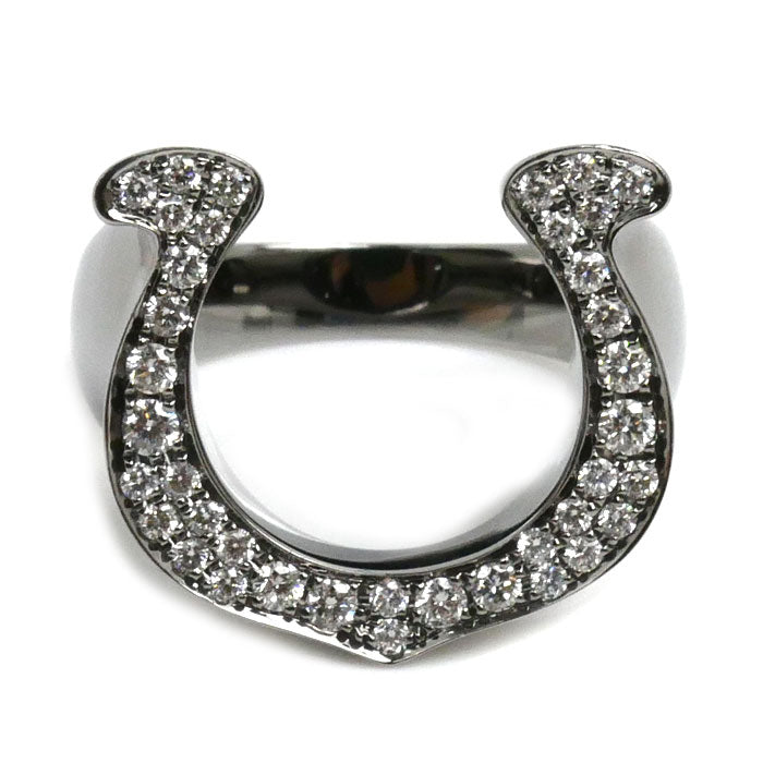 750 Diamond Horseshoe Ring