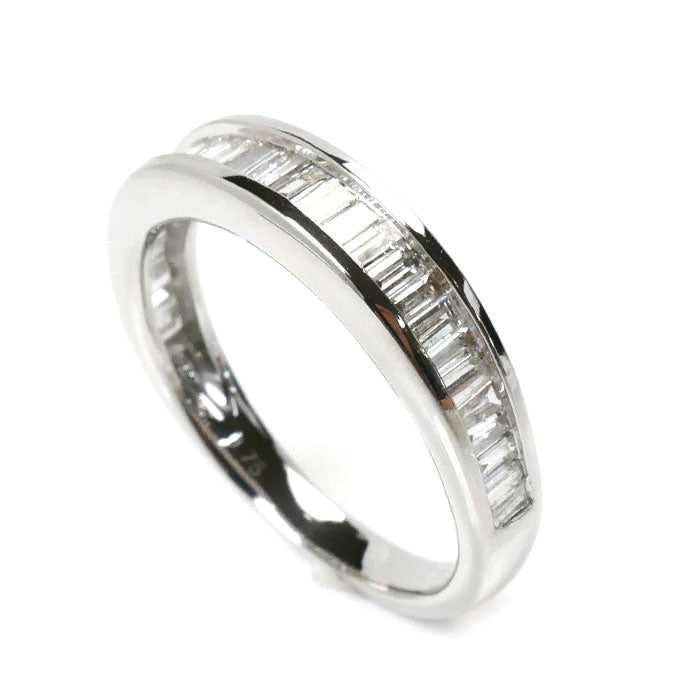 K18WG White Gold Diamond Ring 14