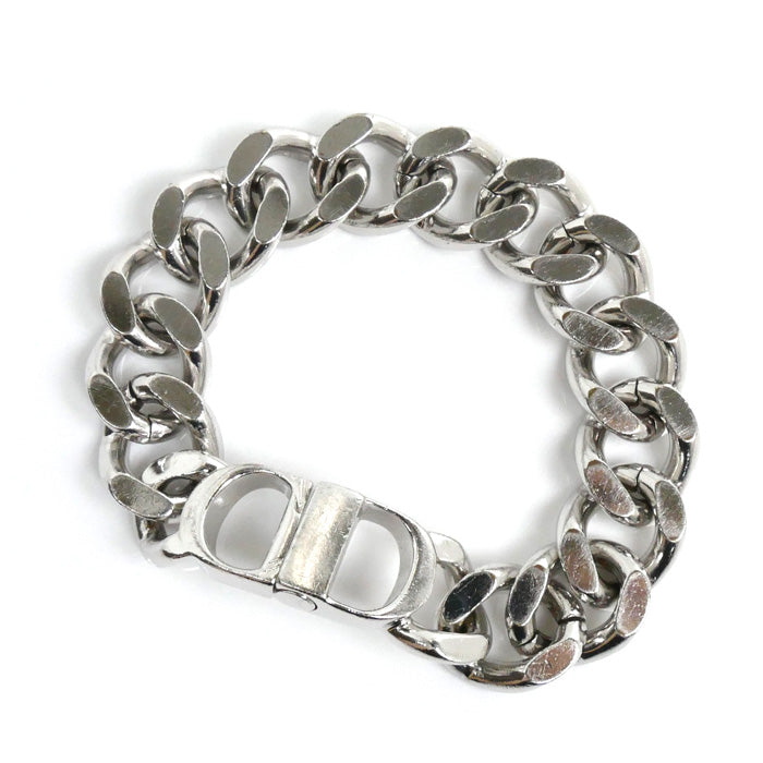 Dior Brass CD Icon Chain Link Bracelet