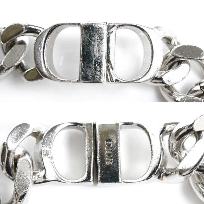 Dior Brass CD Icon Chain Link Bracelet