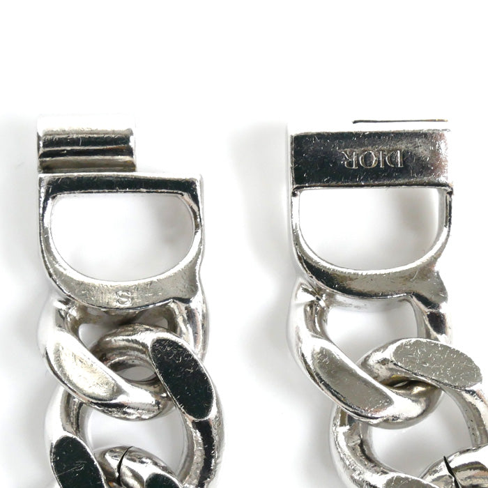 Dior Brass CD Icon Chain Link Bracelet