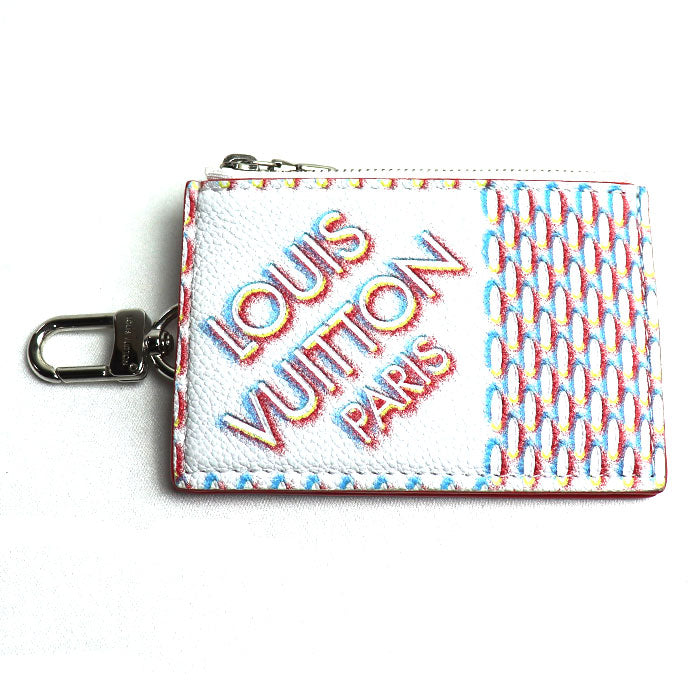 Louis Vuitton Double Zip Card Holder Damier Spray M81430