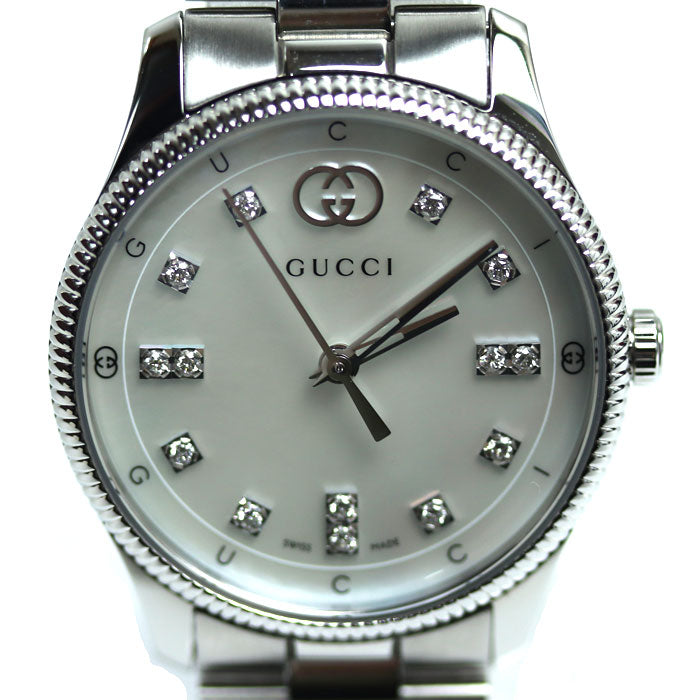 Gucci G-Timeless Diamond Quartz Watch YA1265064