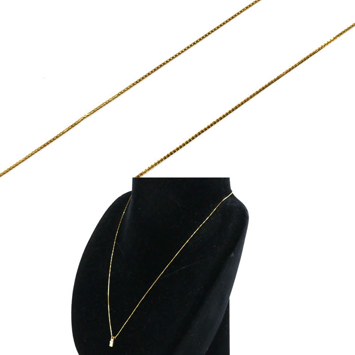 K18YG Yellow Gold Diamond Necklace